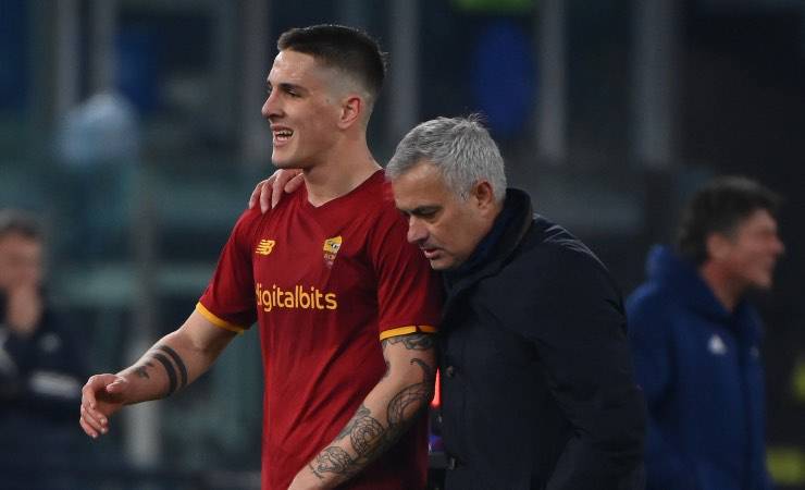 zaniolo mourinho calciotoday 20220203 LaPresse