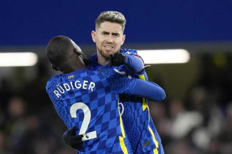 Rudiger Jorginho Juve 