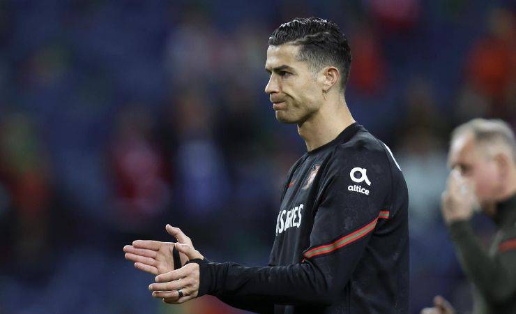 Cristiano Ronaldo frecciata all'Italia