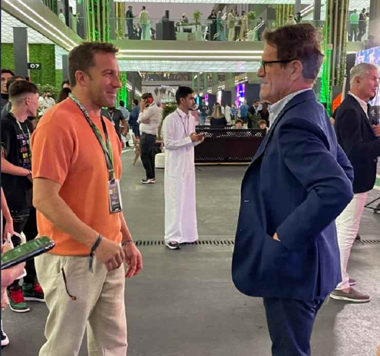 Del Piero e Capello al GP 20220327 calciotoday