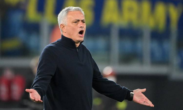 Mourinho Bergomi Roma