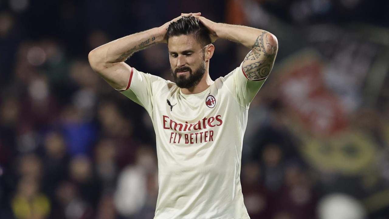 Giroud Napoli Milan