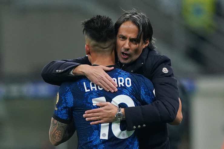 Inzaghi Lautaro Martinez Inter 