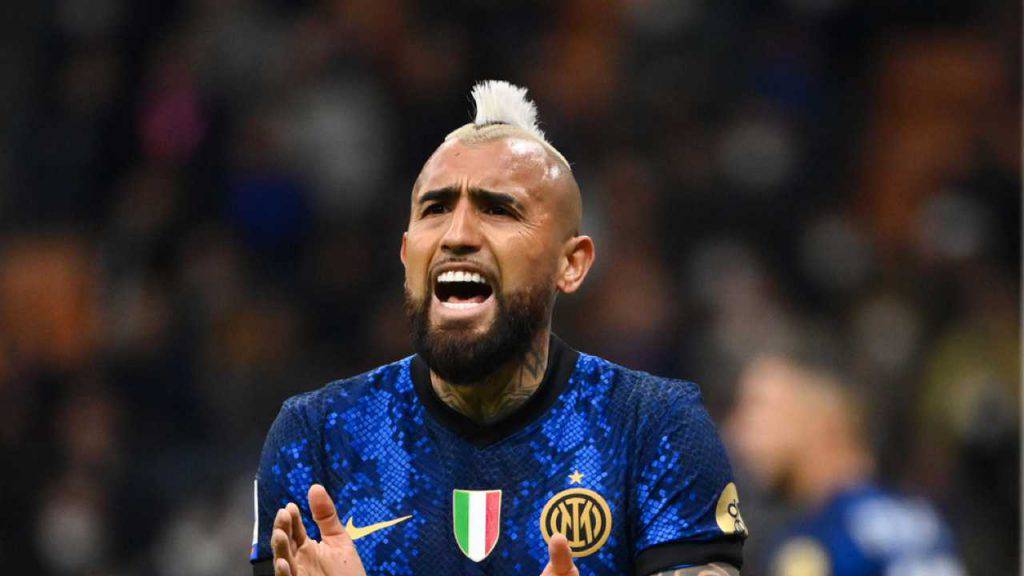 Arturo Vidal, centrocampista dell'Inter