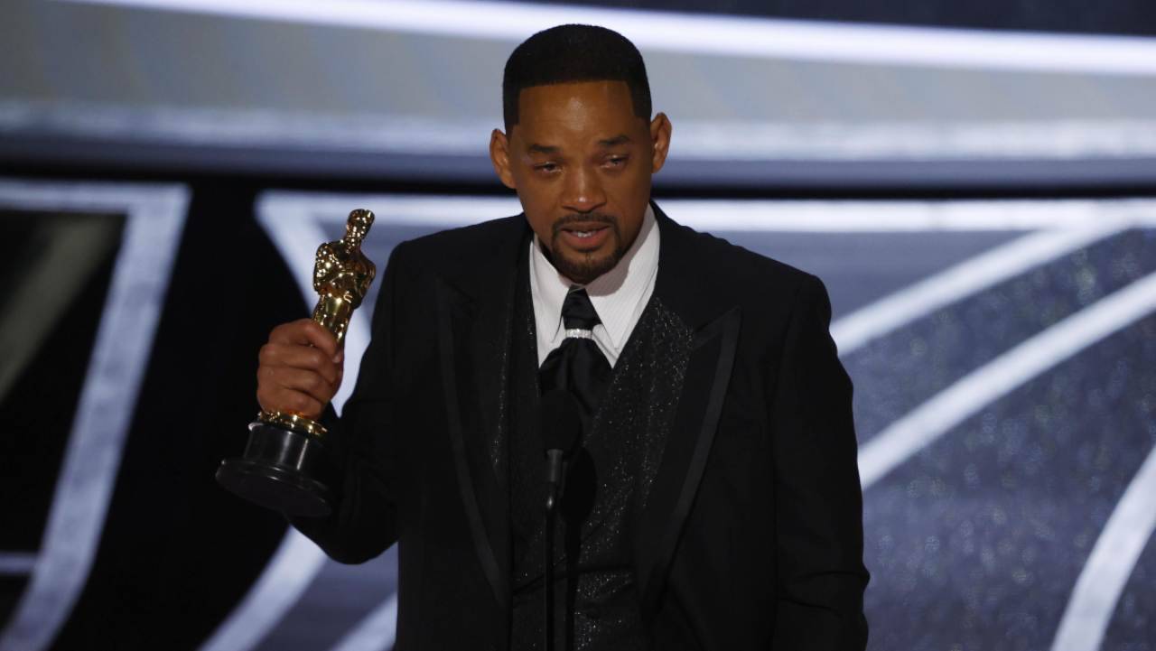 Will Smith schiaffo Oscar