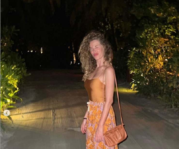 Alessia Marcuzzi alle Maldive