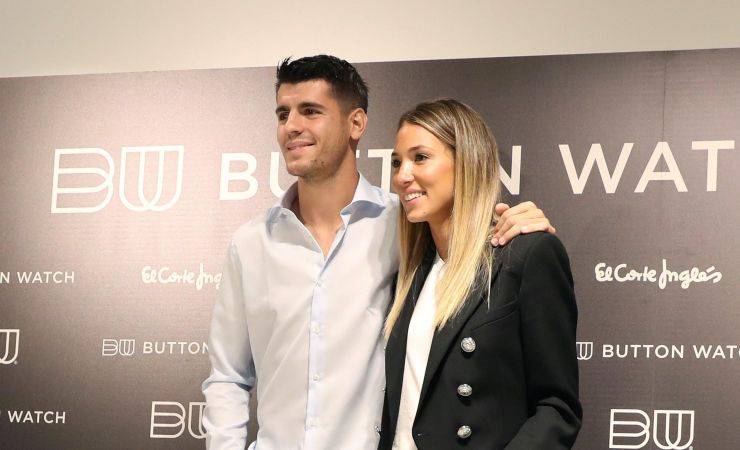 Alvaro Morata e Alice Campello