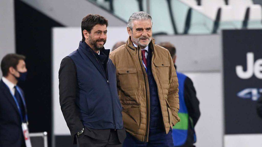 Andrea Agnelli e Maurizio Arrivabene