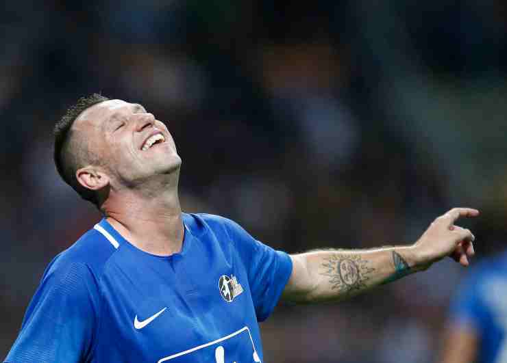 Cassano critica Giroud 