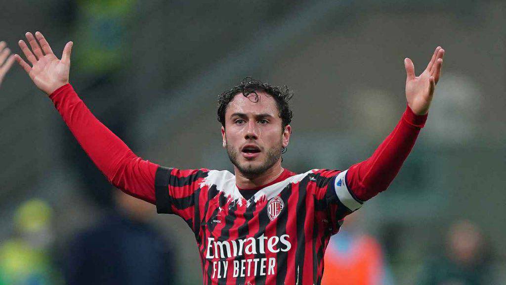 Davide Calabria, difensore del Milan 