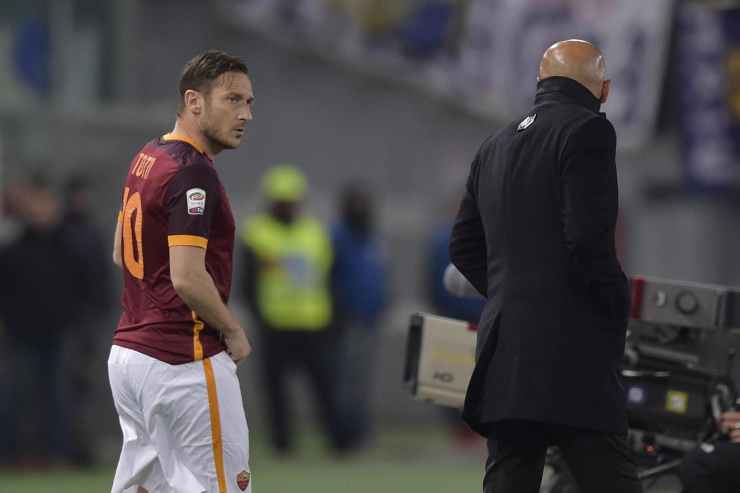  Totti Spalletti Roma 