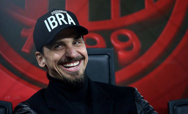 Ibra si diverte con Abate