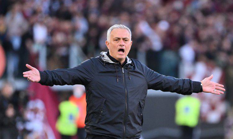 Roma Salernitana Sabatini Mourinho