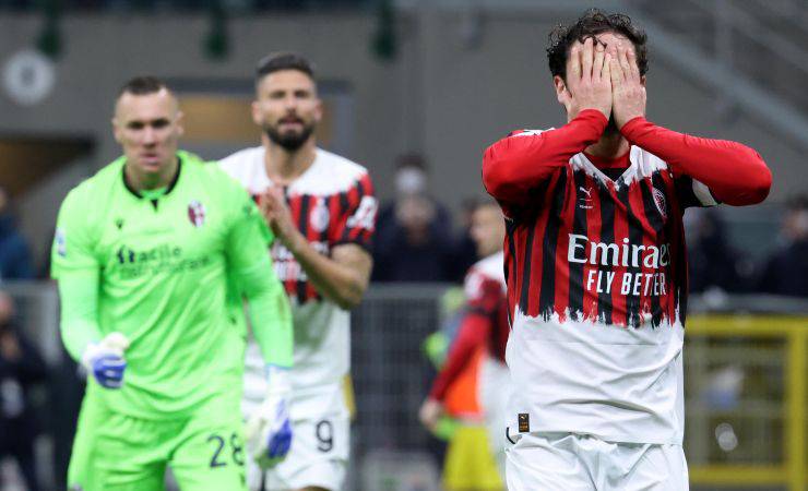 La disperazione del Milan 20220404 calciotoday