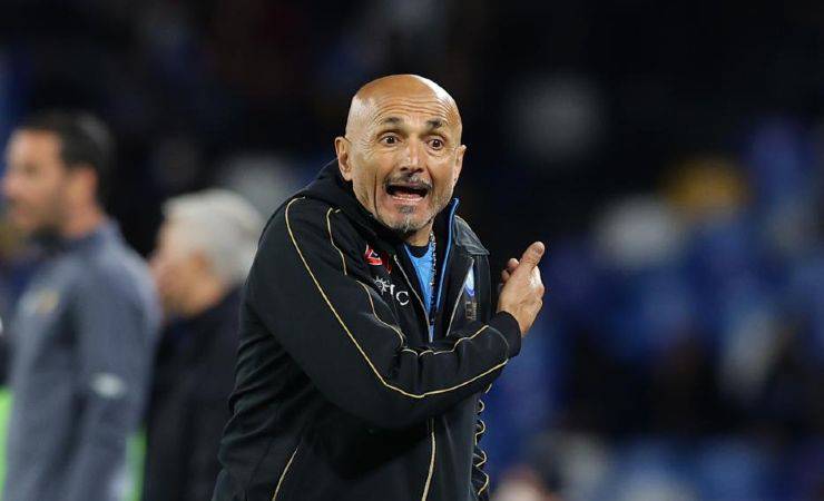 Spalletti, allenatore del Napoli