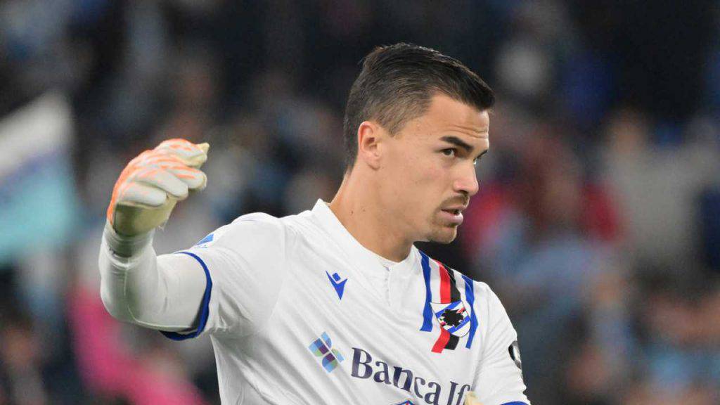 Audero, portiere della Sampdoria