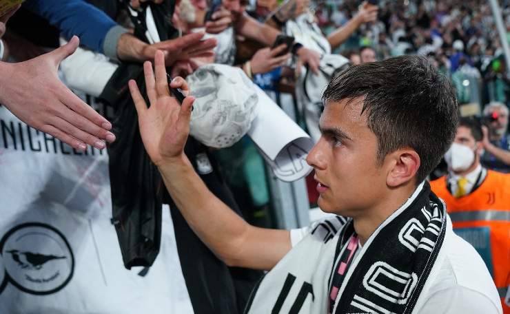 Addio Dybala, la lettera emoziona i tifosi