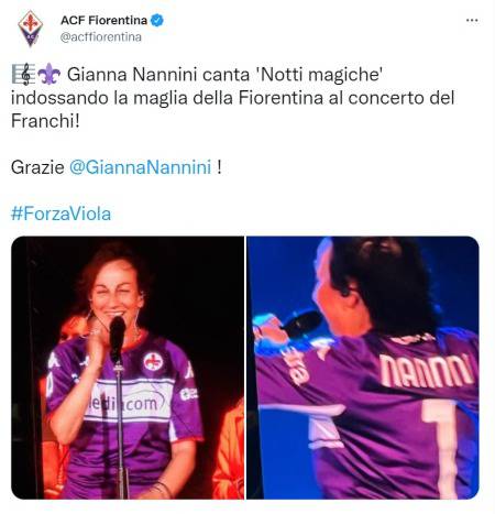 Gianna Nannini Fiorentina