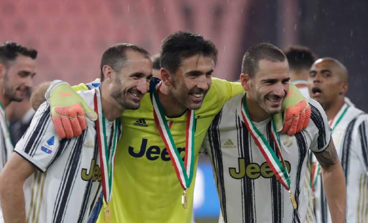 Giorgio Chiellini, Gigi Buffon Leonardo Bonucci 