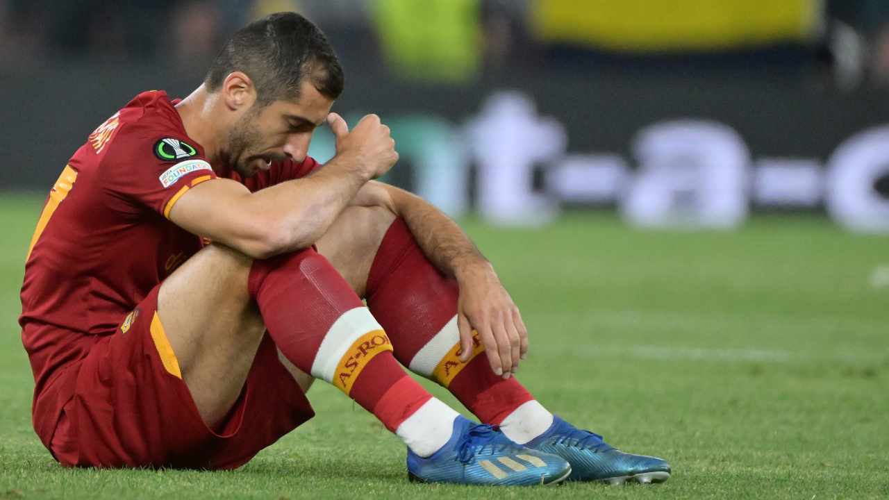 INFORTUNIO Mkhitaryan roma calciotoday LAPresse 20220525 