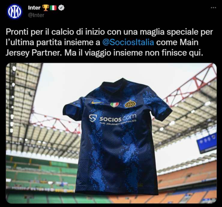 Inter maglia 