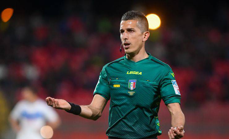 Livio Marinelli, arbitro Bologna-Venezia 