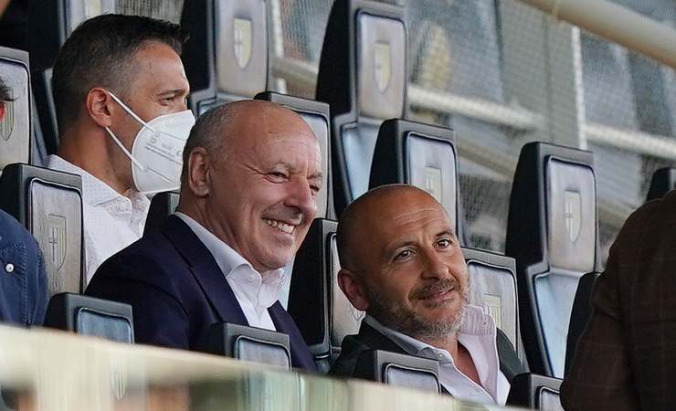 Marotta e Ausilio, dirigenti dell'Inter