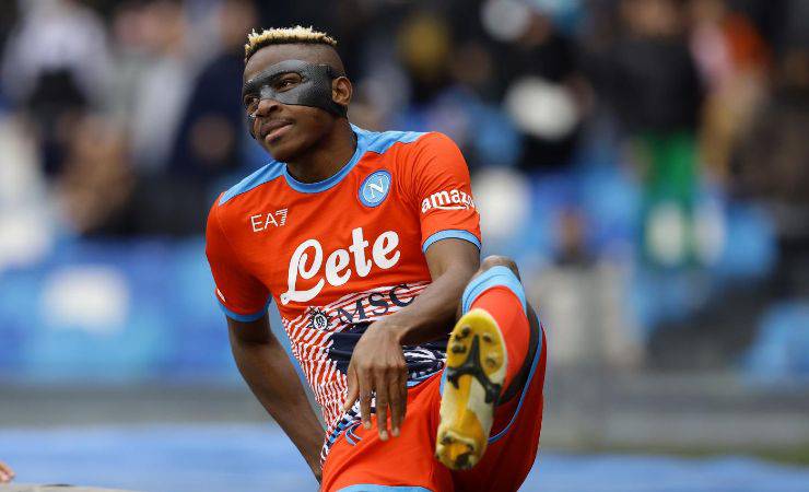 Victor Osimhen, attaccante del Napoli