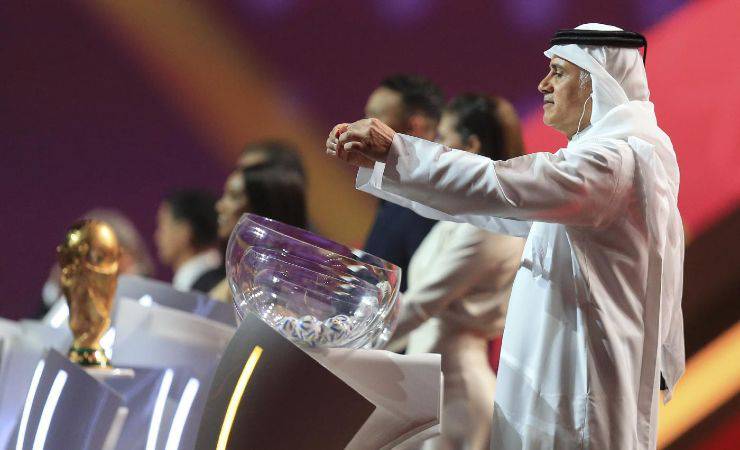 Il sorteggio dei gironi per Qatar 2022