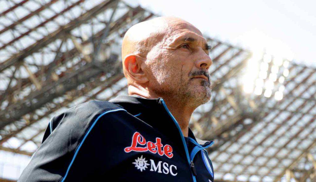 Spalletti striscione