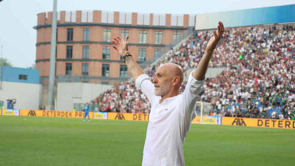 Stefano Pioli, allenatore del Milan 