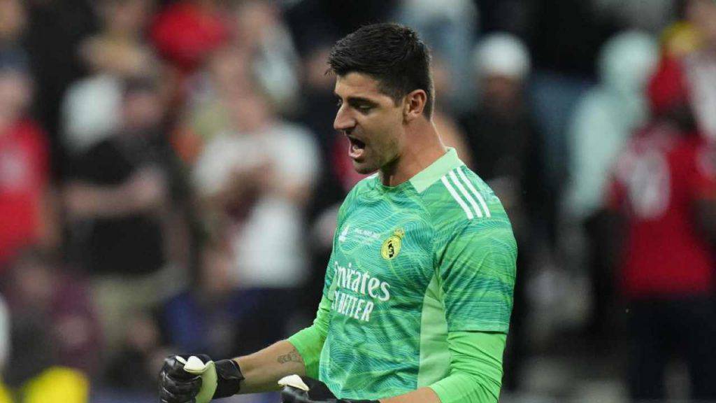 Thibaut Courtois, portiere del Real Madrid