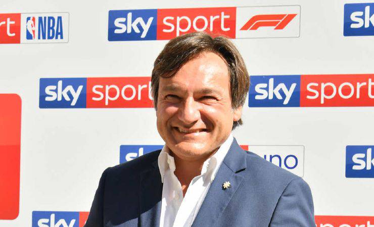 Fabio Caressa, conduttore e telecronista Sky Sport