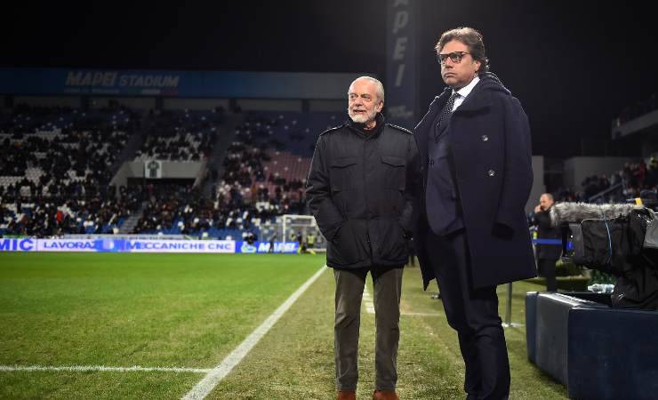 De Laurentiis e Giuntoli