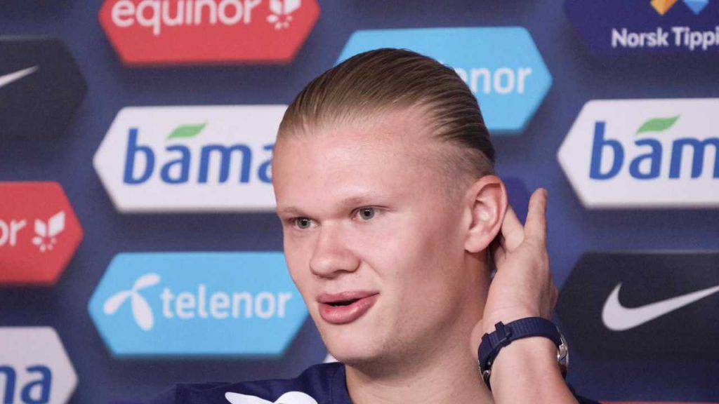 Erling Haaland, nuovo attaccante del Manchester City 