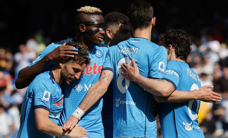 Il Napoli rinnova con lo sponsor