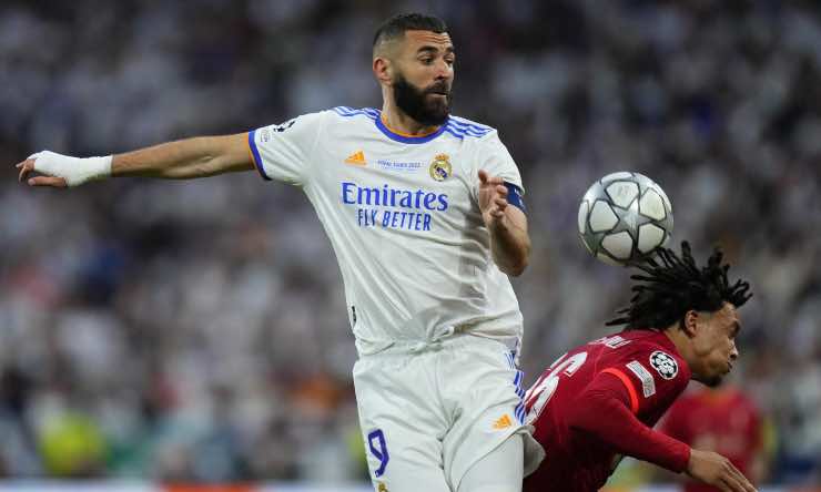 Benzema Ancelotti Real Madrid 