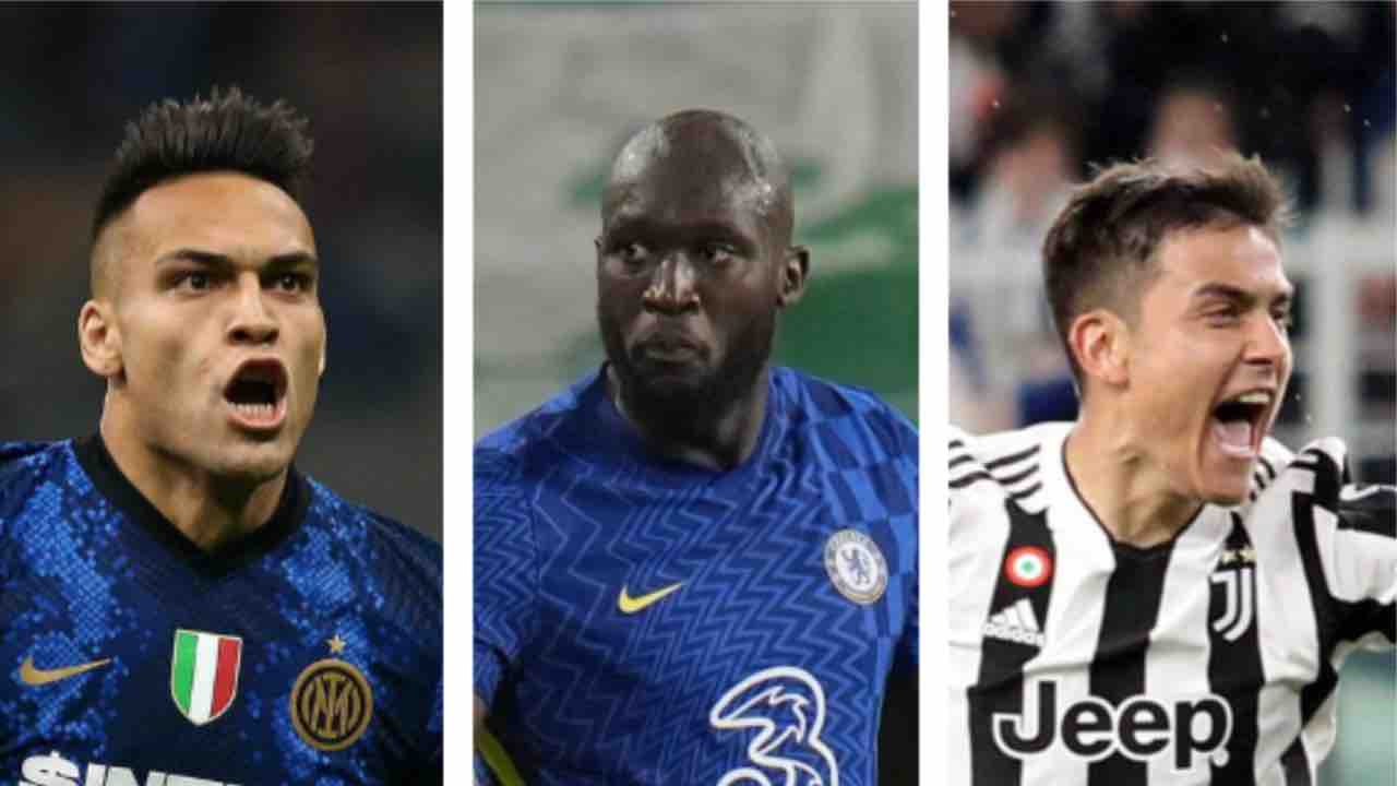 Lautaro, Lukaku e Dybala