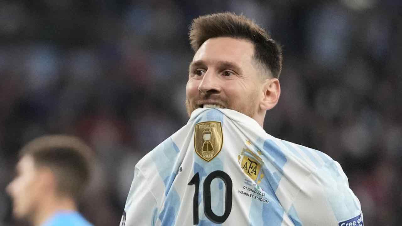 Messi Argentina lite De Paul 