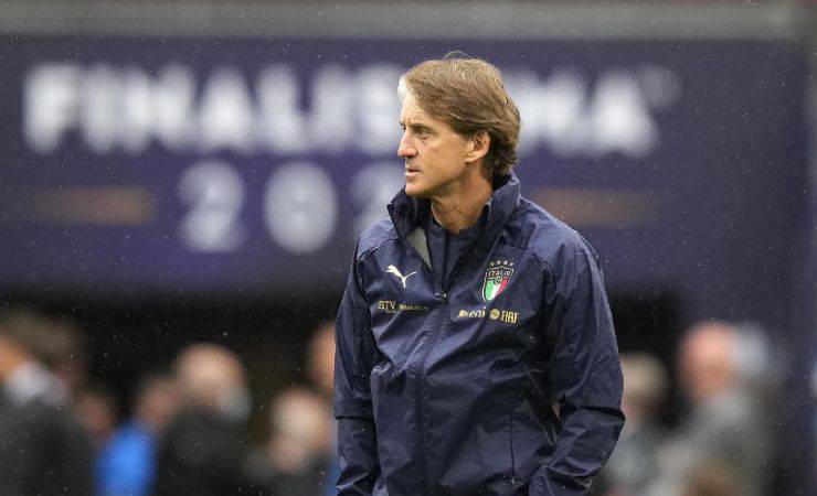 Il CT della Nazionale Roberto Mancini