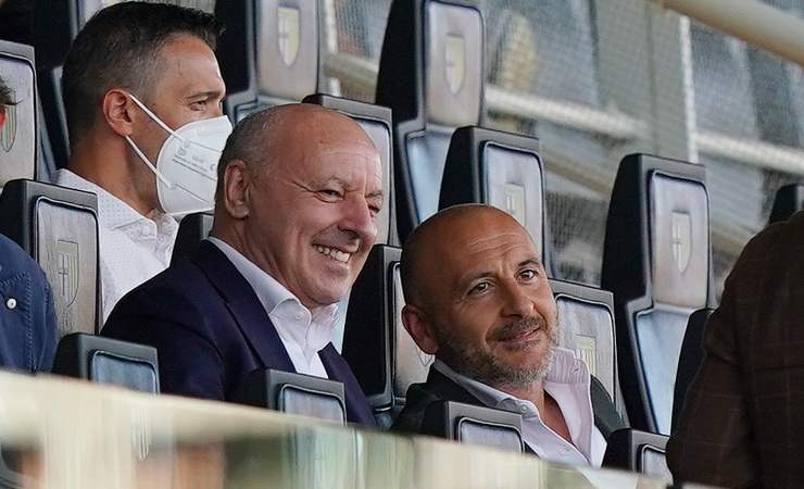 Marotta e Ausilio, dirigenti dell'Inter