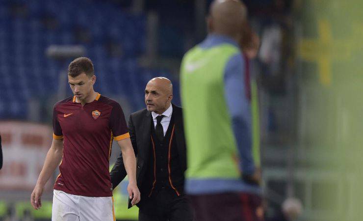 Spalletti e Dzeko