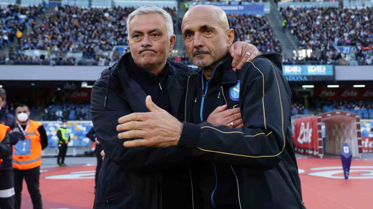 Spalletti e Mourinho