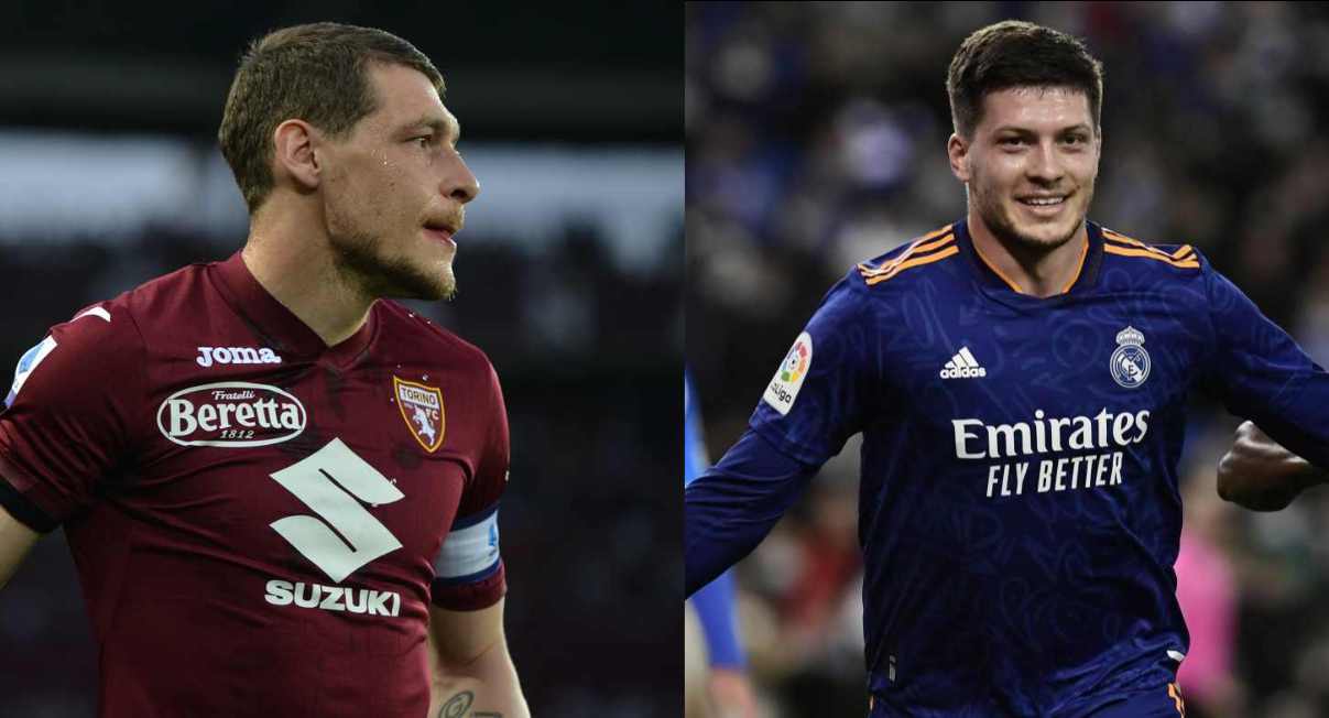 Belotti Jovic fiorentina