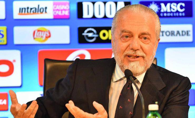 Aurelio De Laurentiis, il presidente del Napoli 