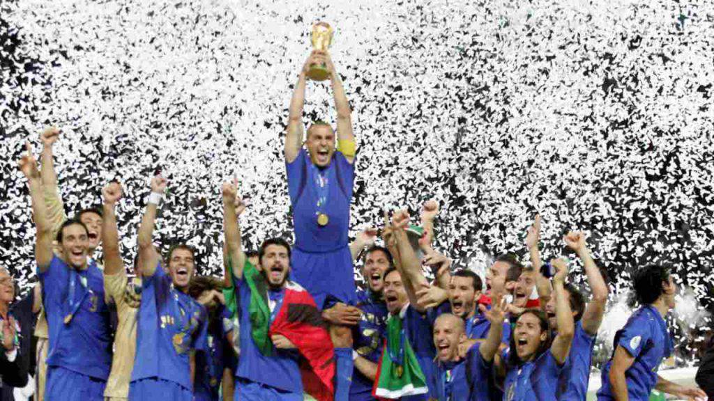 I festeggiamenti al Mondiale 2006