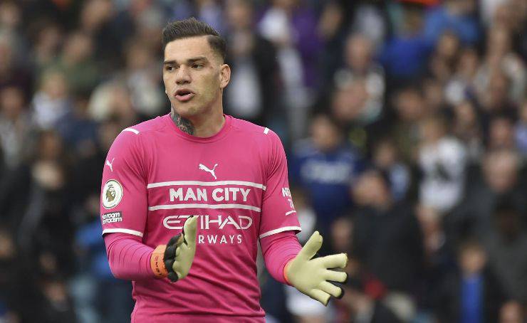 Ederson, portiere titolare del Manchester City