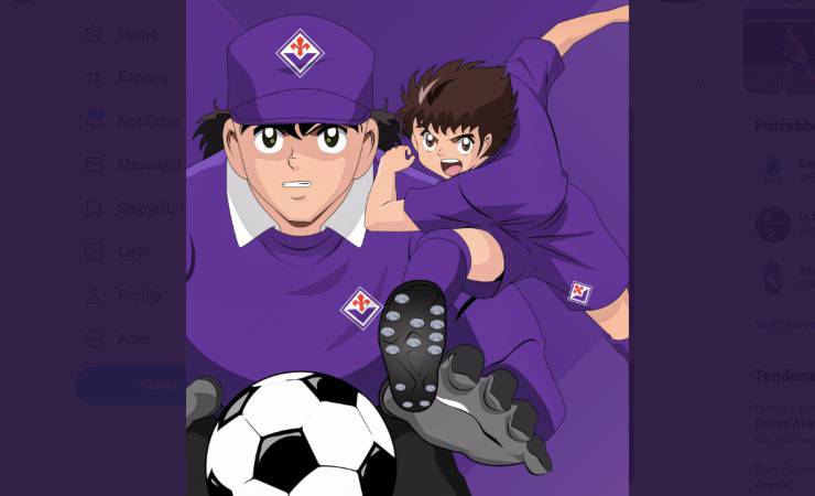 FIORENTINA HOLLY BENJI CALCIOTODAY 20220708 SCREENSHOT TWITTER