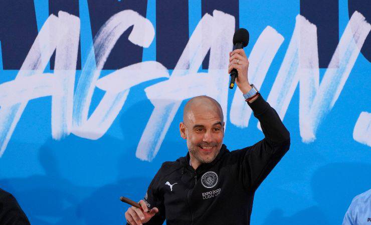 Guardiola, allenatore del Manchester City