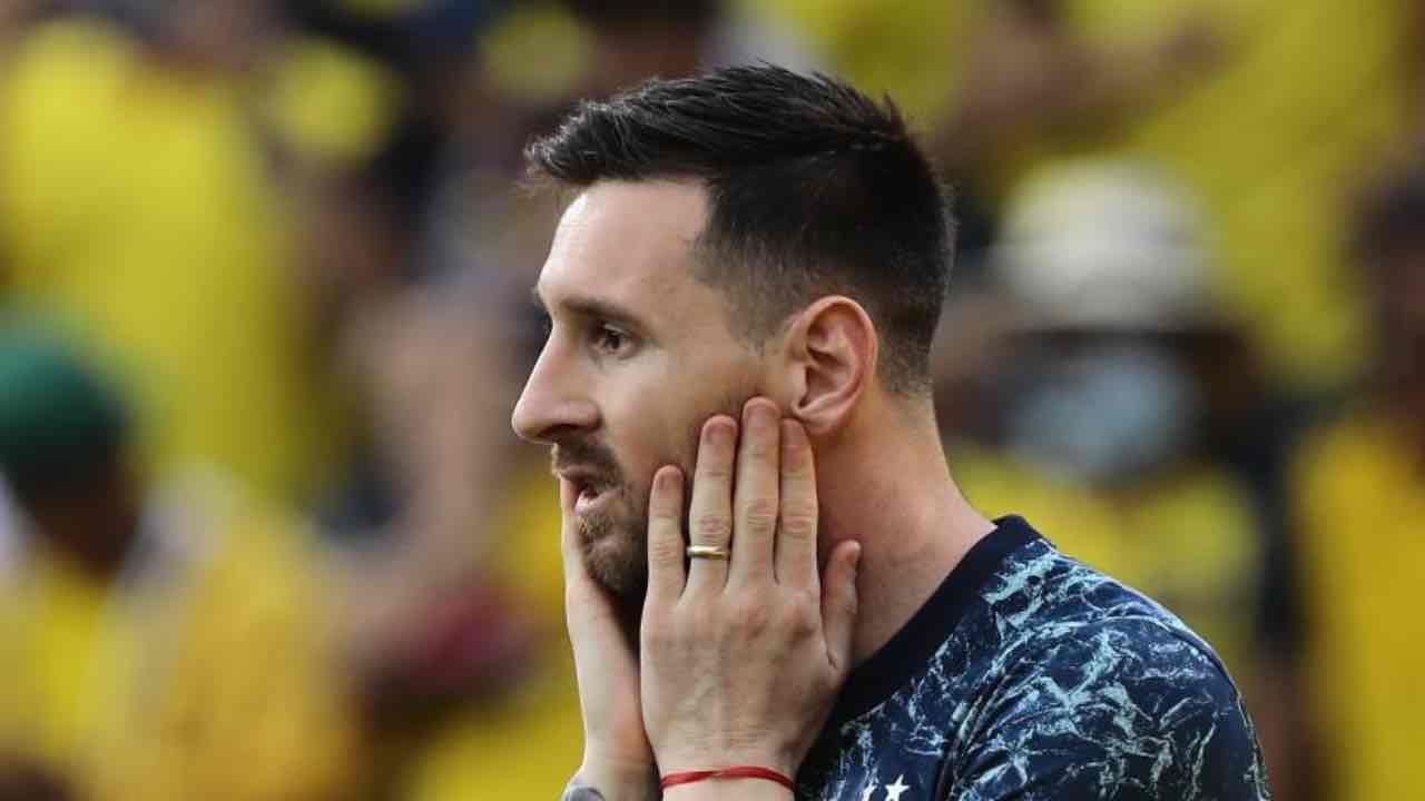 Messi infortunio